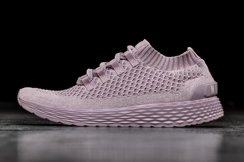 Purple Nobull Lilac Knit Runner Women's Running Shoes | CA S1728G